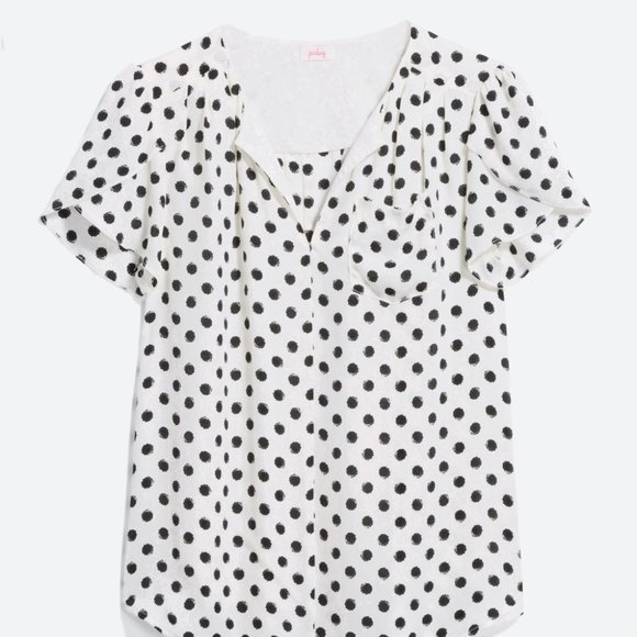 41 Hawthorn Tops - 41 HAWTHORN Tulip Detail Blouse Size: XXL